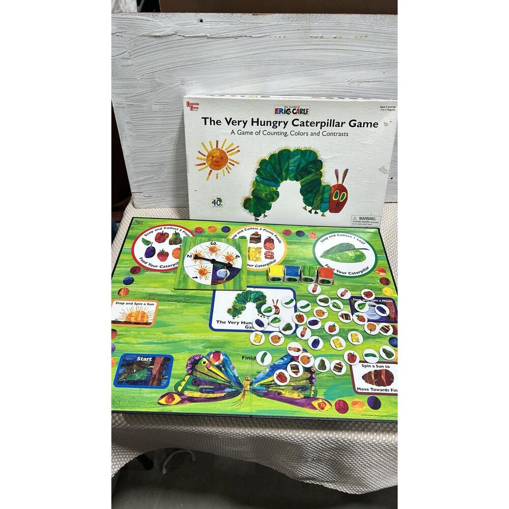 2006 The Very Hungry Caterpillar Board Game By Eric Carle University